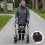 2 universal rollator hand grips, non-slip grips 3