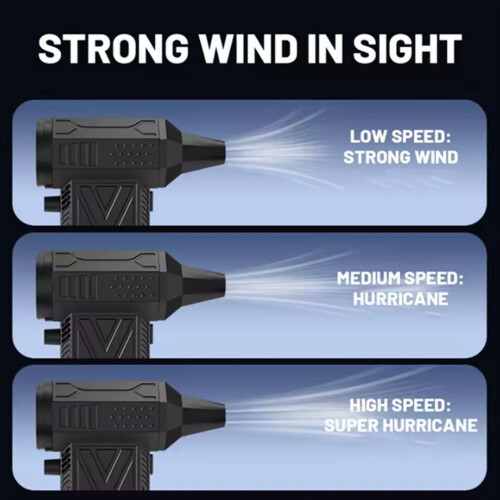 55m/s Blower Tool Car Accessory Turbo Jet Fan 2