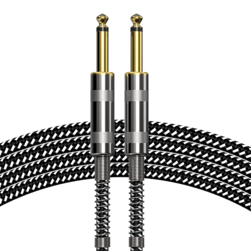 Vergulde microfoonkabel, verlengkabel voor mixer, B, 2 meter