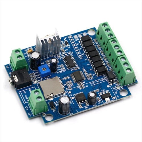 DC 12V MP3 Voice Player Module with Power Amplifier, Alarm Prompter 2
