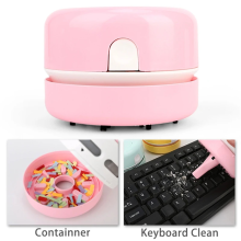 Desktop Cleaner Mini Schreibtischstaubsauger Desktop-Staub-Entferner Grün