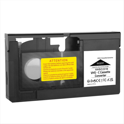 -C cassette converter for to VHS-C