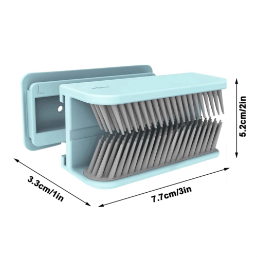 2 Silikon-Haarfänger für Badezimmerabflüsse – Haarfilter 1