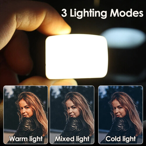 Tragbare Mini-Selfie-Leuchte, magnetisch, niedliche LED-Videoleuchte 2
