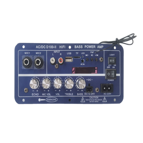 220V 12V Digital Bluetooth Amplifier Board EU Plug
