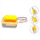 Line output Li-ion battery power adapter with fuse 4