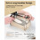 Silicone bread loaf pan insert, food-safe silicone bread sling 3