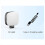 Magnetic fill light for live broadcasts, mobile phone ring light, black 4