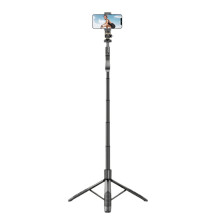 Mobiele Bluetooth selfiestick met statief, opvouwbare monopod voor smartphone