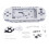 Full Housing Shell Case for PSP 3006, White, Durable PC Material 2