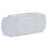 Full Housing Shell Case for PSP 3006, White, Durable PC Material 4