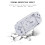 Full Housing Shell Case for PSP 3006, White, Durable PC Material 5