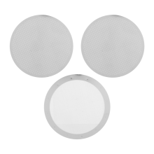 3-pack metallfilternät för kaffemaskiner, silver