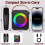 Multifunctional portable Bluetooth audio speaker with 2 microphones 4