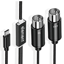 MIDI to USB-C Type-C cable converter for electronic organ computers