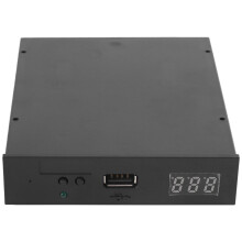 Schwarzer 3,5-Zoll-USB-SSD-Diskettenlaufwerk-Emulator mit 1,44 MB Speicher
