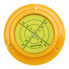 Runde Wasserwaage, 90 x 17 mm hochpräzise kreisförmige Wasserwaage