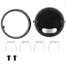 5.75 inch motorcycle headlight housing for motorcycles, black