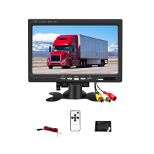 12V 7 Zoll Automonitor 16:9 800x480 LCD Rückspiegelmonitor