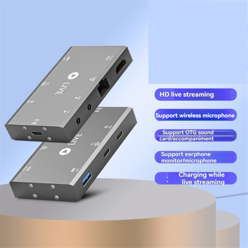 Capture card, compatible screen projection, network cable, sound card 1