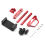 Transmitter protective frame & smartphone holder for Noble NB4 Red 1