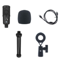 Gaming-USB-Mikrofon mit Rauschunterdrückung, Kondensatormikrofon C