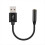 USB to 3.5 mm audio cable, USB-A to 3.5 mm jack, external, black 2