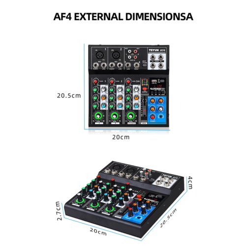 AF4 Mixing Console Analog Consoles Combined EU Plug