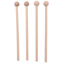 2 Paar Holzschlägel Percussion Sticks für Energy Chime, Xylophon