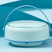 EU plug, foldable dishwasher, household mini turbo dishwasher, white