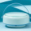 EU plug, foldable dishwasher, household mini turbo dishwasher, white 1