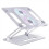 Foldable desktop laptop stand with fan 1