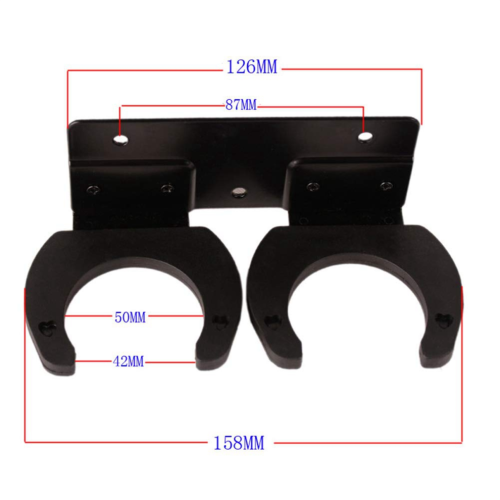 Universal Wireless Microphone Hook Holder Stand Wall Hanger Rack 2