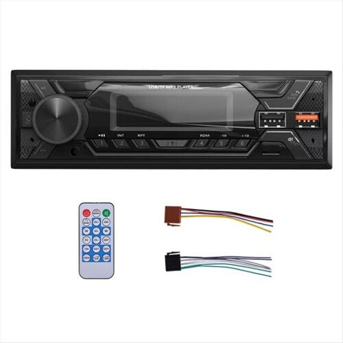 Autoradio 1 Din Stereo Multimedia MP3 Player Digital Bluetooth FM