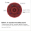 Solar Infrared Alarm Motion Detector Security Alarm Red 1