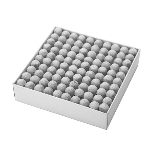 100Pcs 13MM Durable Plastic Billiard Pool Cue Tips for Snooker Pool Game 2