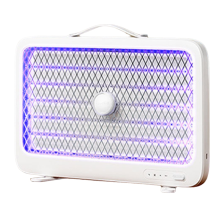 Light-controlled mosquito killer lamp for indoor and outdoor use