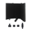 3-panel microphone isolation shield, microphone sponge, soundproof shield 1