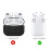 Προηγμένη θήκη Airpods, με ενσωματωμένο σχεδιασμό στυλό καθαρισμού, αντικραδασμική 8