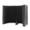 5-panel microphone isolation shield, recording absorber foam panel 1