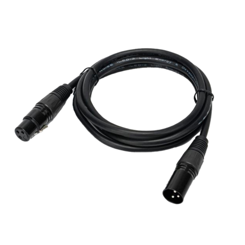 2 meter microfoonkabel, hoge kwaliteit, XLR mannelijk naar XLR vrouwelijk