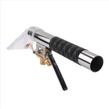 Upholstery cleaning extractor wall unit, hand tool for carpet cleaning