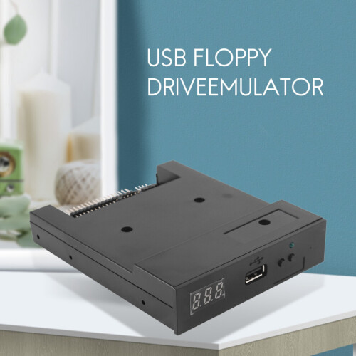 Black version 3.5 inch 1.44 MB USB SSD floppy drive emulator 1