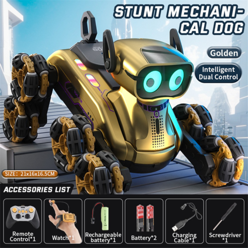 RC Stunt Drift Robot Dog Remote Control Robot Dog Toy B 1