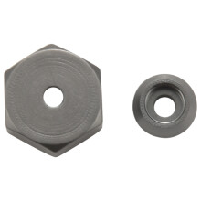 4 st 5mm till 12mm metalladaptrar för D12 C24 MN D90 RC-delar, titanfärgade