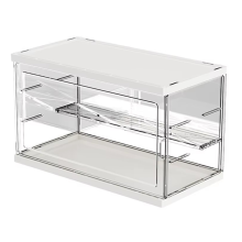 Acrylic display case for storing blind boxes, transparent design