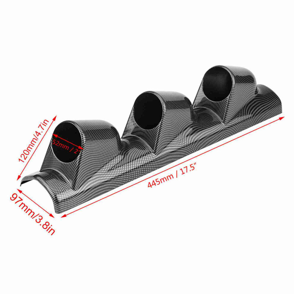 52Mm 3-Hole Gauge Mount Pod 7293282123748