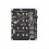 PCIe till 4-kanals M.2-adapterkort för 5 1