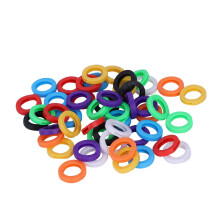 50 kleine ID-sleutelhangers voor identificatie