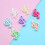 Kawaii musical note flatback decorations scrapbooking material 2